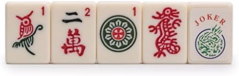Yellow Mountain Imports American Mahjong Joker Tile Decal Stickers, Set of 8