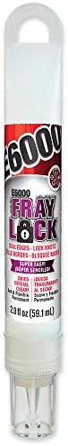 E6000 565200 Fray Lock Adhesive - 2 fl oz Hang Bottle