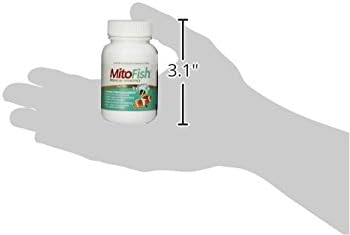 MitoFish Premium Pediococcus Based Probiotics and Prebiotics for Fish, 15 Capsules Per Bottle