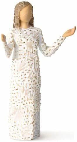 Willow Tree Everyday Blessings, Sculpted Hand-Painted Figure with Gold Leaf | Cast from a Susan Lordi Original Carving