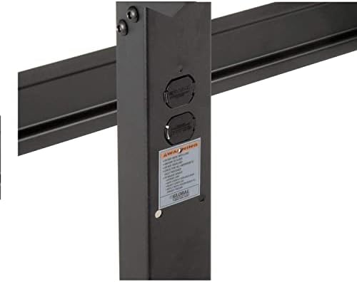 Global Industrial Adjustable Height Workbench C-Channel Leg, 60" W x 30" D
