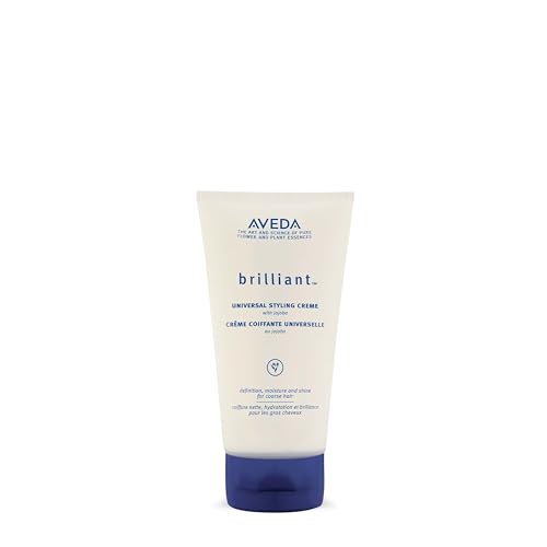 Aveda Brilliant Universal Styling Creme | Defines Texture | Seals in Moisture | Adds Shine | for Medium to Thick Curly & Coily Hair Types | Jasmine
