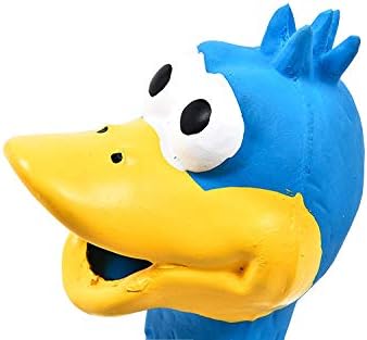 Tamu style Rubber Chicken Dog Toy, 11-Inch Yellow Screaming Squeaky Toy