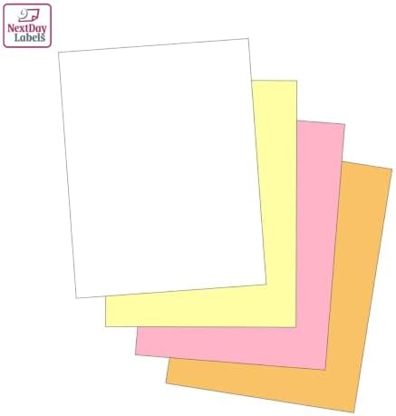 NextDayLabels Carbonless NCR Paper, 2 Part Reverse #5887, 8.5" x 11"