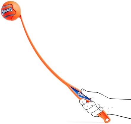 Chuckit! Pro 26L Dog Ball Launcher, 26" Length, Includes Large Ball (3") For Dogs 60-100 Pounds