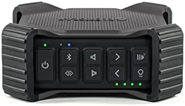ECOXGEAR EcoEdge Plus GDI-EXEGPL410 Rugged Waterproof Floating Portable Bluetooth Wireless 20 Watt Smart Speaker with Bottle Opener and LED Party