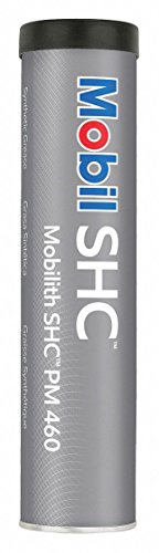 Mobilith SHC PM 460 White Lithium Complex Multipurpose Grease, 13.7 oz, NLGI Grade: 1.5 (1 tube)F