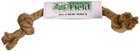 From the Field Tug-A-Hemp Natural Dog Toy Medium