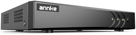 ANNKE 8 Channel 3K Lite H.265+ Security DVR Recorder, Hybrid 5-in-1, NO HDD | CCTV DVR with AI Human/Vehicle Detection for Surveillance Camera