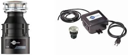 InSinkErator Garbage Disposal, Badger 1, Standard Series, 1/3 HP Continuous Feed