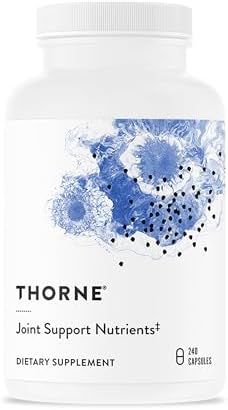 THORNE Joint Support Nutrients, Glucosamine, MSM & Curcumin, 240 Capsules | Supports Joint Mobility & Cartilage Integrity