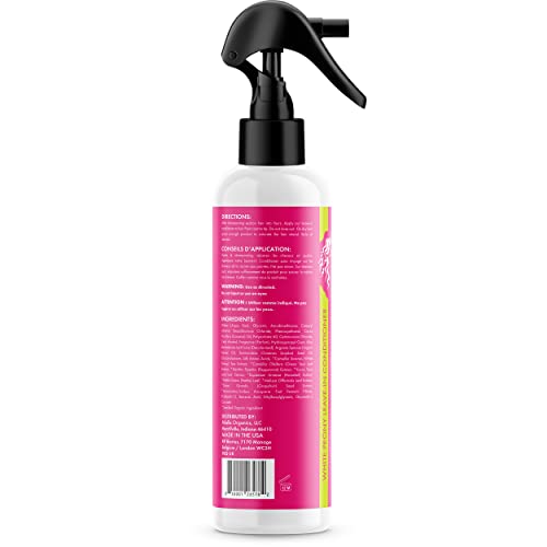 Mielle Organics White Peony Leave-In Conditioner Spray - Ultra-Moisturizing Detangler for Curly & Natural Hair - Frizz Control & Moisture Seal