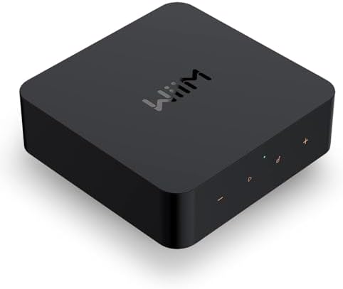 WiiM Pro Music Streamer to Upgrade Stereo with AirPlay 2, Spotify Connect | Upgrade Your Favorite Stereo with Hi-Res Streaming, AirPlay 2