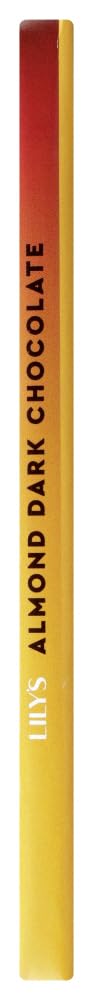 Lily's - Dark Chocolate Bar 55% Cocoa Almond - 3 oz.pack of 2