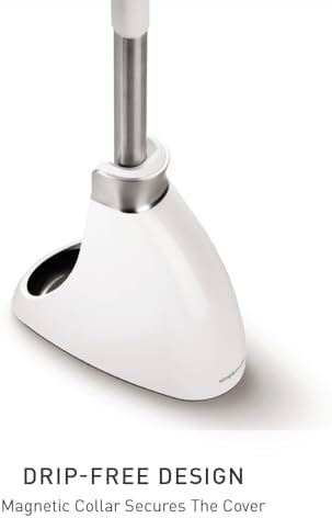 simplehuman Toilet Brush with Caddy Stainless Steel, Black