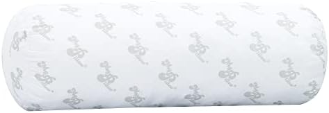 MyPillow Round, Neck and Cervical, Bolster Pillow, Made in USA, 6"x18", White