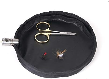 M MAXIMUMCATCH Maxcatch Fly Tying Waste Basket with Magnetic Quick Release- Fits Most Fly Tying Vises for Easy Cleanup
