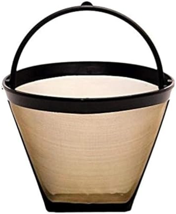 GoldTone Reusable Cup No.2 Cone Coffee Filter Permanent Coffee Plastic Filter- Size 4