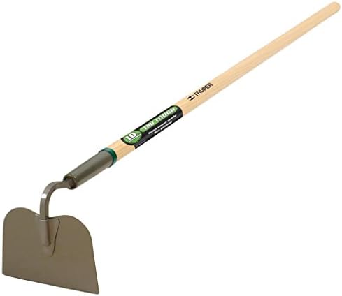 Truper Green Built Welded Garden Hoe, 6-Inch Head, 48-Inch Wood Handle (Model ATJ-PE / 30003)