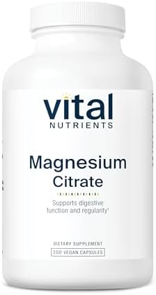 Vital Nutrients Magnesium Citrate 150mg - Promotes Relaxation - Supports Sleep, Bone, Heart, Muscle, Kidney, & Nerve Health* - Vegan Supplement - Gluten, Dairy, Soy Free - 100 Capsules
