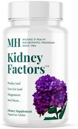 Michael's Health Naturopathic Programs Kidney Factors - 120 Vegetarian Tablets - Nutrients for Kidney Function - Gluten Free, Kosher - 40 Servings