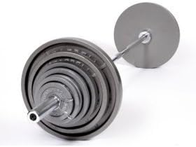 Olympic Bench Press with 300Lb Gray Olympic Set