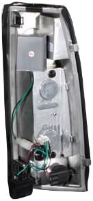 Anzo USA 311006 Chevrolet Black LED Tail Light Assembly - (Sold in Pairs)