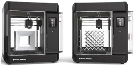 MakerBot Sketch 3D Printer (Basic - Printer Only) (Metal/Plastic) | Includes (no filament or training)