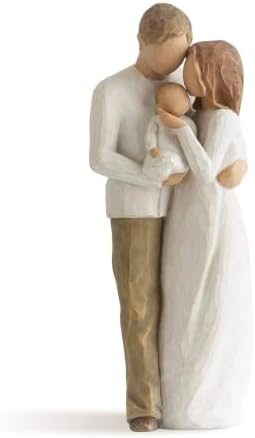 Willow Tree Nurture, Sculpted Hand-Painted Figure | Hand-Painted Resin Figurine, Sculpted by Artist Susan Lordi, Celebrates Loving Family Relationships, Family Grouping