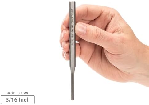 TEKTON Punch Set with Walnut Block (18-Piece) | 66564 | Made in USA