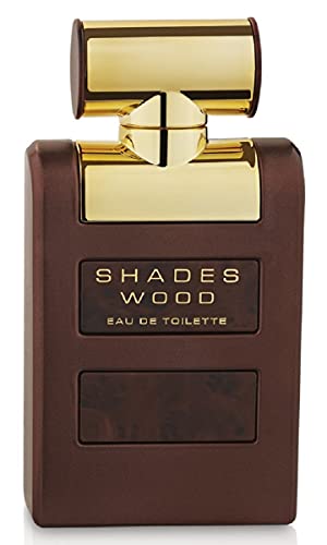 Armaf Shades Wood for Men Eau de Toilette Spray, 3.4 Ounce