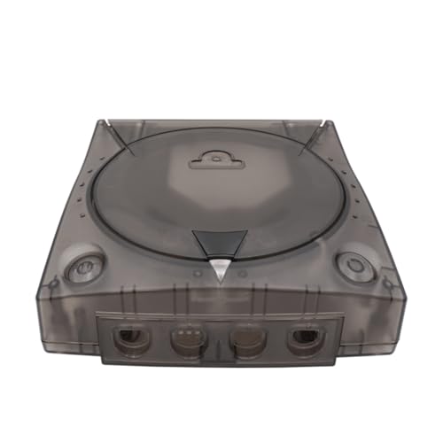 BITFUNX SEGA Dreamcast Replacement Shell, Transparent Case Protective Housing for SEGA Dreamcast Game Console
