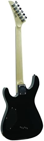 Unknown ivy 6 String Solid-Body Electric Guitar, Right, Black (ISJ-100 BK)