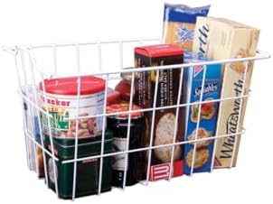 Grayline 40604, Deep Storage Basket, White
