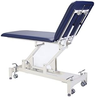 Taiwan CA20 Duo 2 Section Physical Therapeutic Therapy Treatment Table Electric (Blue)