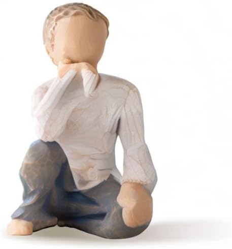 Willow Tree Inquisitive Child, Sculpted Hand-Painted Figure