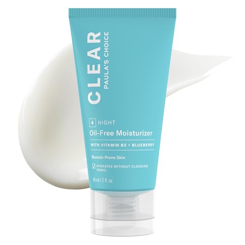 Paula's Choice CLEAR Oil-Free Lightweight Face Moisturizer | Hyaluronic Acid for Acne-Prone Skin with Pore-Minimizing Niacinamide & Soothing Antioxidants, Calms Redness