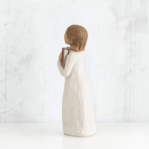 Willow Tree Lavender Grace, Sculpted Hand-Painted Figure | Cast from a Susan Lordi Original Carving, Thoughtful Keepsake Gift for Loved Ones, Celebrations and Moments of Comfort