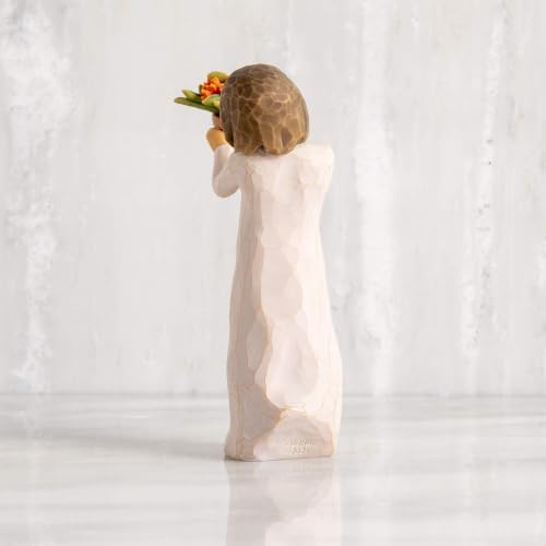 Willow Tree Magnolia, Sculpted Hand-Painted Figure | Cast from a Susan Lordi Original Carving, Meaningful Gift Celebrating Nature, Family, Home and Belonging, Fitted Gift Box