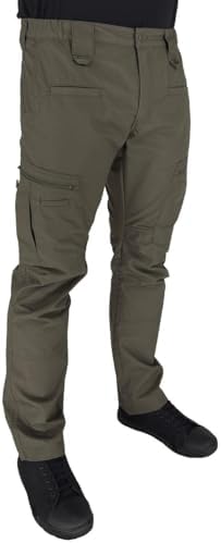 LA Police Gear LAPG Men's Atlas Stretch Tactical Cargo Pants | Durable & Lightweight Ripstop Outdoor Hiking Work Pants for Men