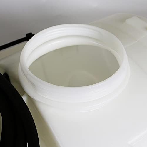 Chapin 97200E Made in the USA 15 Gallon ATV/UTV 12 Volt Mounted Spot Sprayer With 6 Inch Wide Mouth, High Performing 12 V Diaphragm Pump and Filtration System and 18 Inch Spray Wand, Translucent White