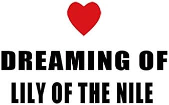 Dreaming of Lily of The NILE Decal Car Laptop Wall Sticker