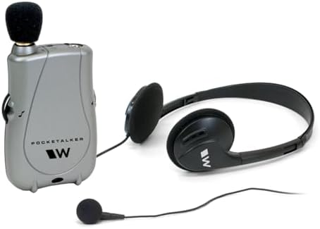 Williams Sound PockeTalker Ultra DUO Sound Amplifier with Headphone & Earbud