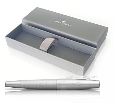 Faber-Castell e-motion Fountain Pen, Pure Black - Fine