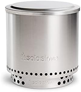 Solo Stove Ranger Lid - Premium 304 Stainless Steel Fire Pit Cover, Modern Round Design, Versatile Tabletop Accessory