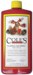 Cole's FS16 Flaming Squirrel Seed Sauce, 16-Ounce