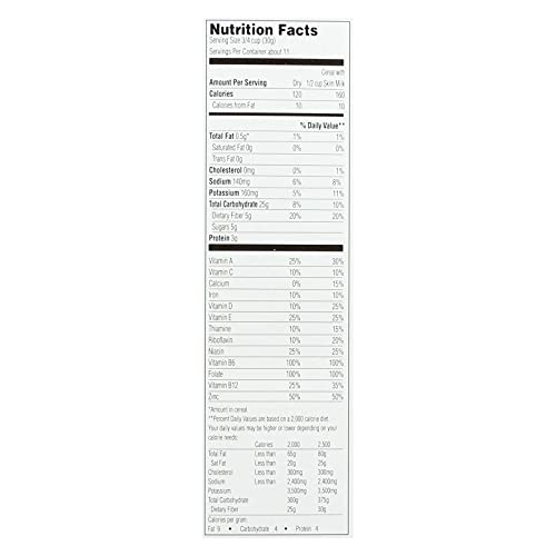 Grain Berry Cereal, BRAN FLAKES, (The Silver Palate), 12 OZ (Pack of 6)6