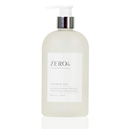 Gilchrist & Soames Zero% Unisex Shower Gel and Body Wash - 15.5oz - Light and fresh, Gently Cleansing, Zero Parabens, Sulfates, and Phthalates