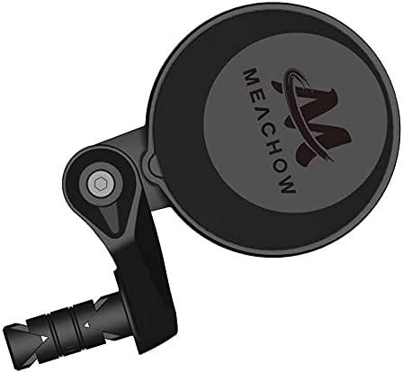 2022 New Bar End Bike Mirror, 80mm Crystal UHD Automotive Grade Glass Lens E-Bike Mirrors, Scratch Resistant, Safe Rearview Mirrors