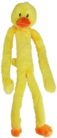 Multipet Swingin' Safari Monkey Dog Plush Toy - Squeaky Dog Toy for All Dogs - Extra Soft Plush Dog Toy - Stuffed Animal Dog Toy for Cuddling & Playing - Cute Dog Pet Toy (27”, Brown, 5 Squeakers)